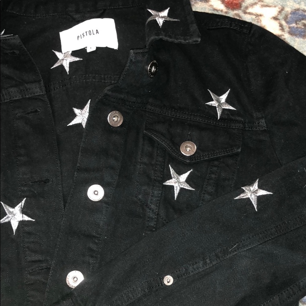 Star jean jacket